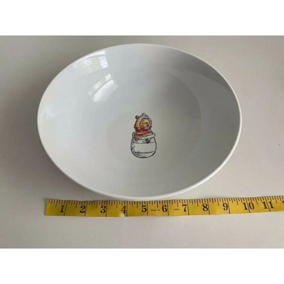 Disney Winnie the Pooh & Friends Daisy Chain  9” Ceramic Serving Bowl Spring NEW - Picture 8 of 10